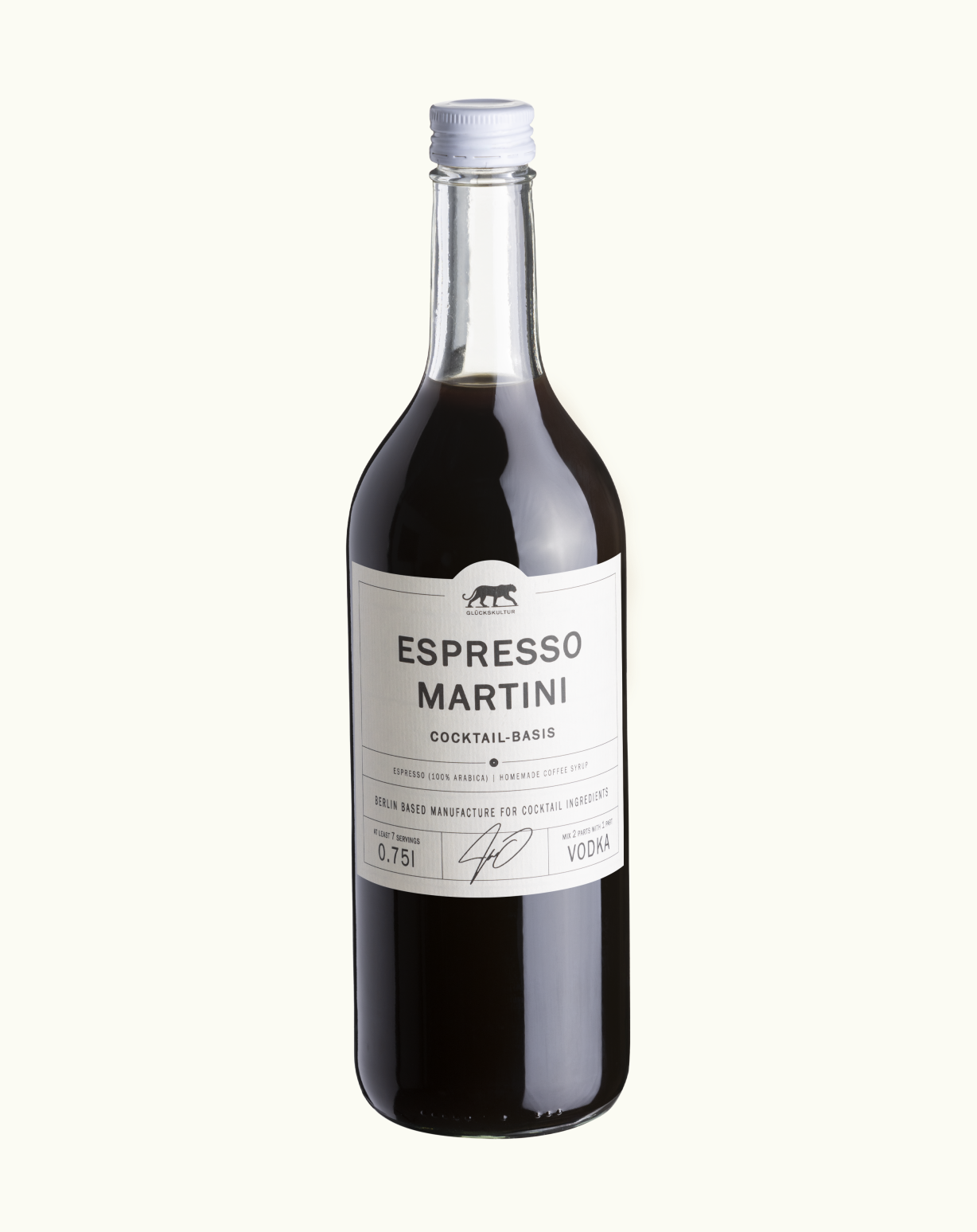 Espresso Martini - Cocktail-Basis (0,75l)